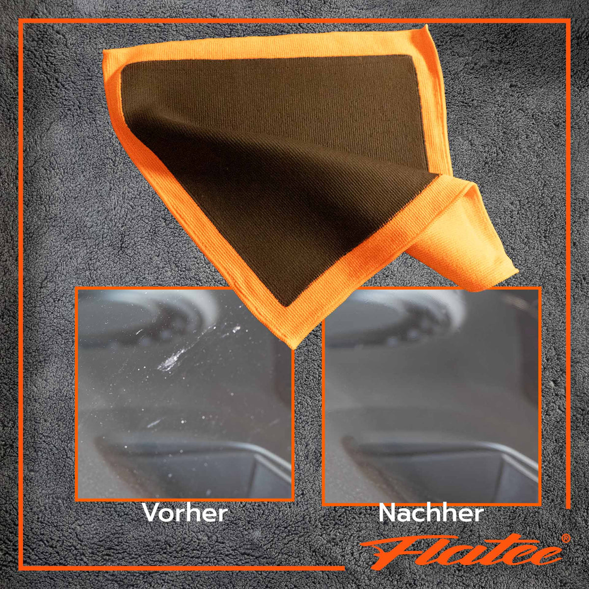 Flatee Magic Towel – Detailansicht