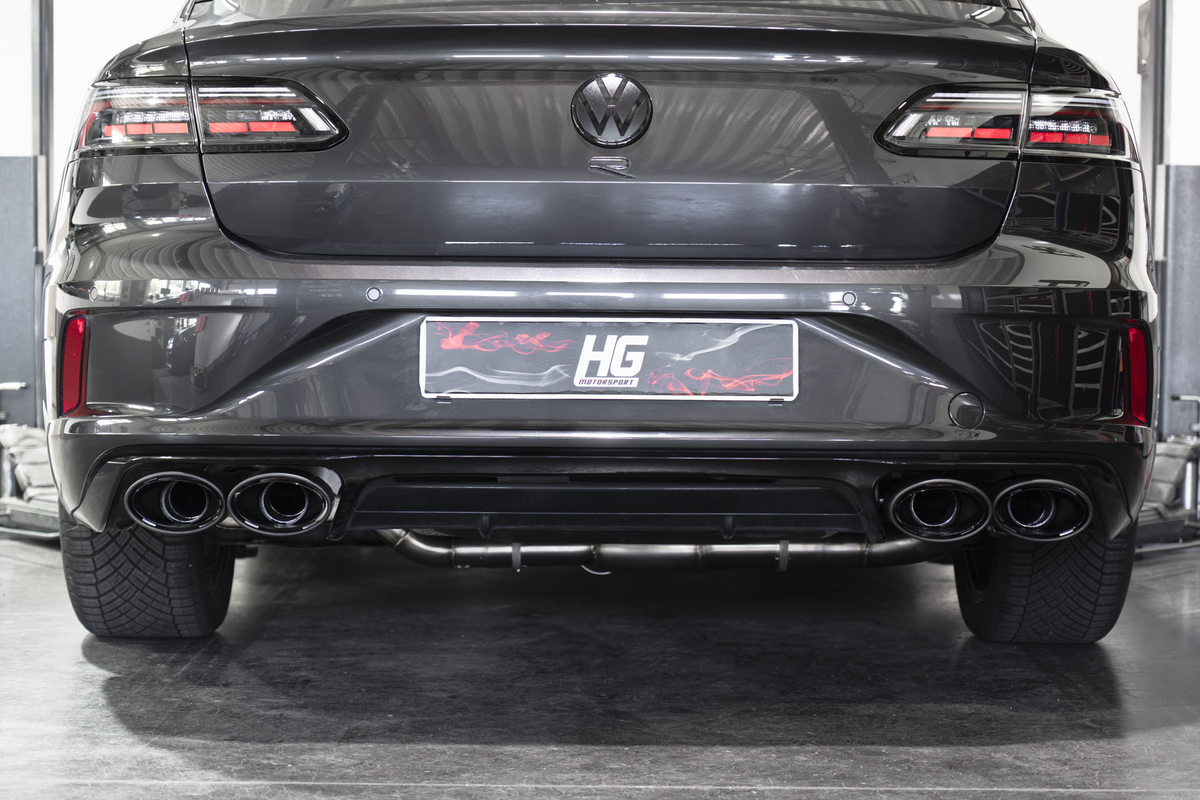 EGO-X Abgasanlage 3,5" Arteon inkl. Shooting Brake 280 - 320 PS inkl. R (mit ECE)