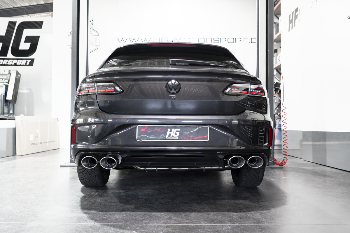 EGO-X Abgasanlage 3,5" Arteon inkl. Shooting Brake 280 - 320 PS inkl. R (mit ECE)