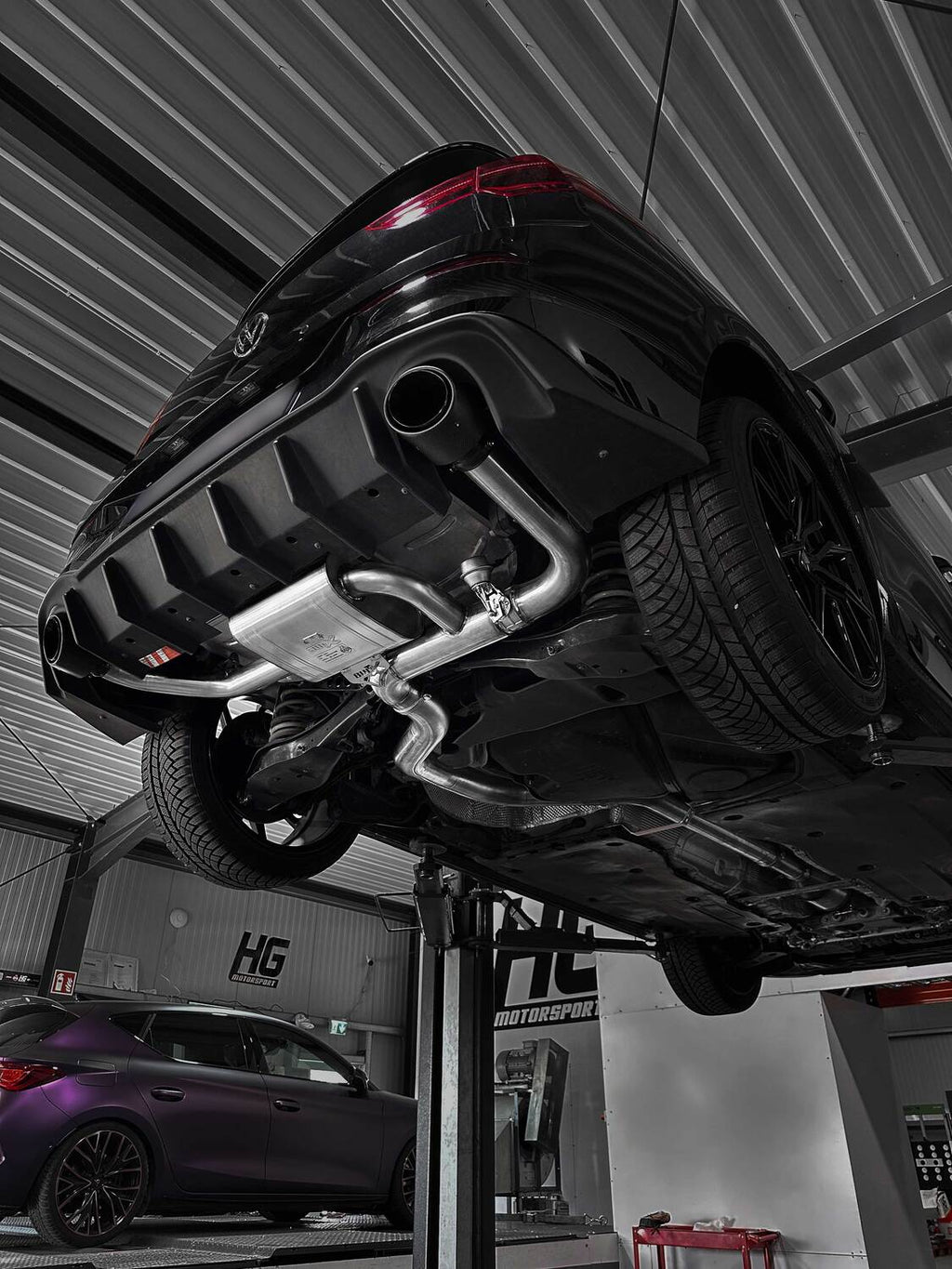 EGO-X Abgasanlage 3,5" EA888 Gen.4 VW Golf 8 GTI/ Clubsport/ Edition 45