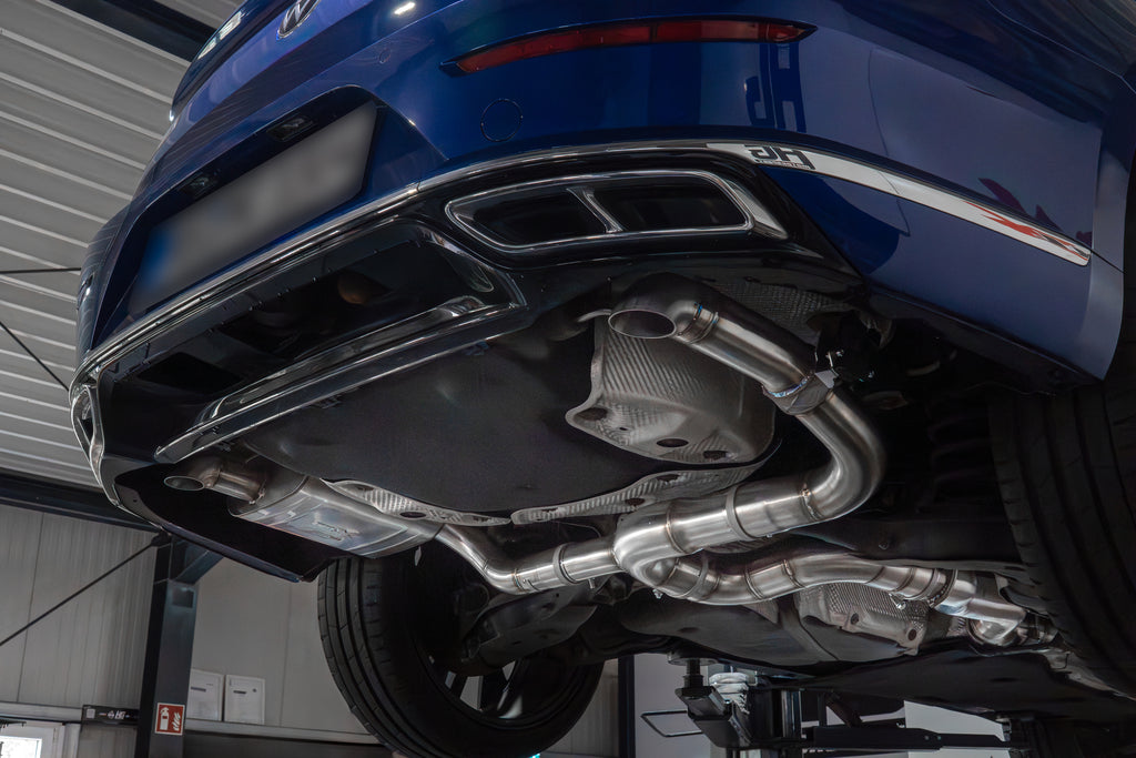 EGO-X Abgasanlage 3,5" Arteon inkl. Shooting Brake 280 - 320 PS inkl. R (mit ECE)