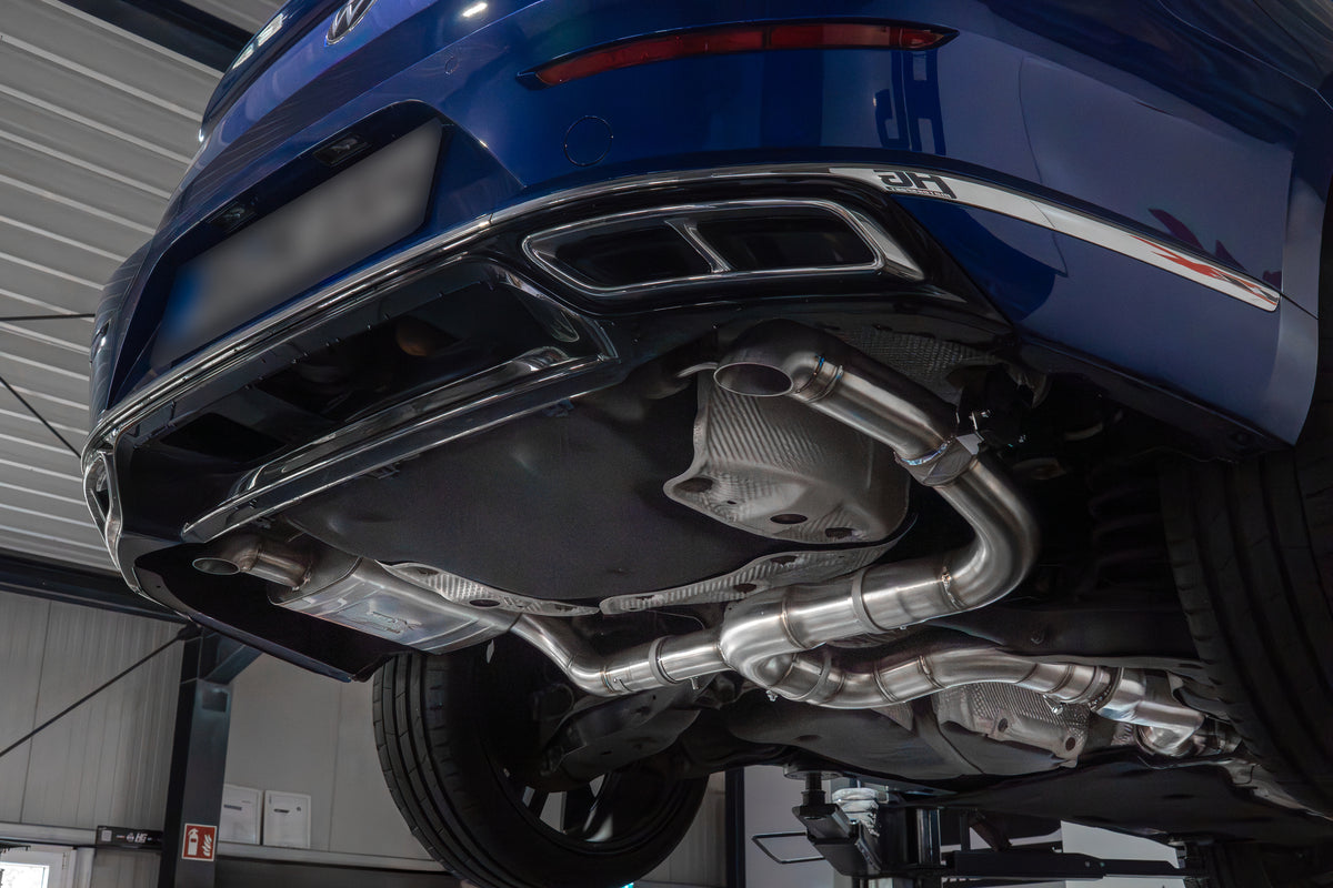 EGO-X Abgasanlage 3,5" Arteon inkl. Shooting Brake 280 - 320 PS inkl. R (mit ECE)