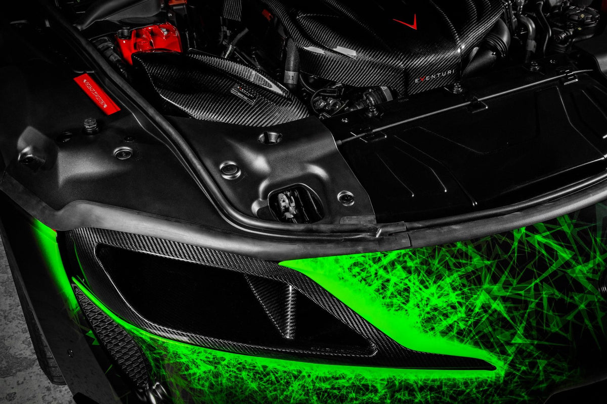 Eventuri Carbon Scheinwerfer-Luftkanal (Headlamp Duct) für Toyota Supra MK5 A90