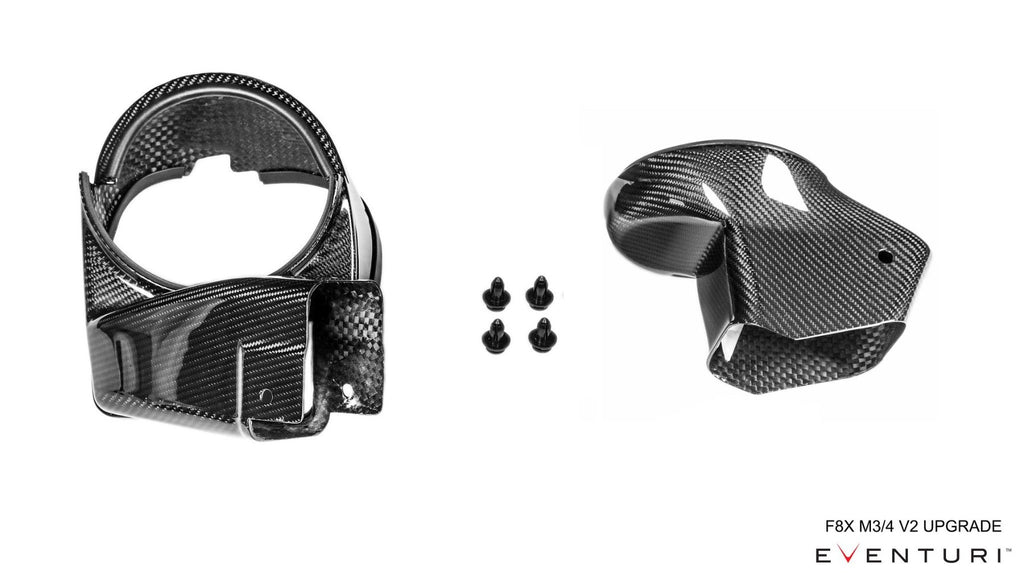 Eventuri Carbon Upgrade-Kit auf V2 für BMW F8X M3 M4 Ansaugung