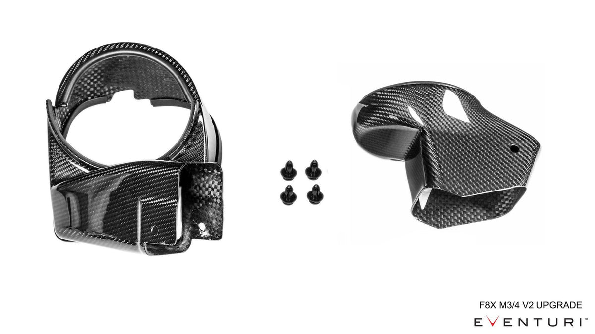 Eventuri Carbon Upgrade-Kit auf V2 für BMW F8X M3 M4 Ansaugung