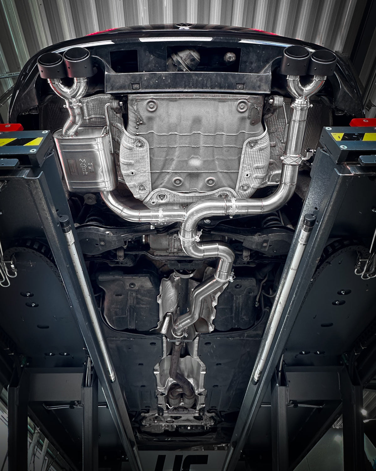 EGO-X Abgasanlage 3,5" Golf 8R Variant (mit ECE*)