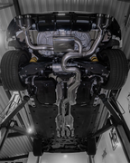 EGO-X Abgasanlage 3,5" VW Golf 8 R (Exportversion ohne ECE)