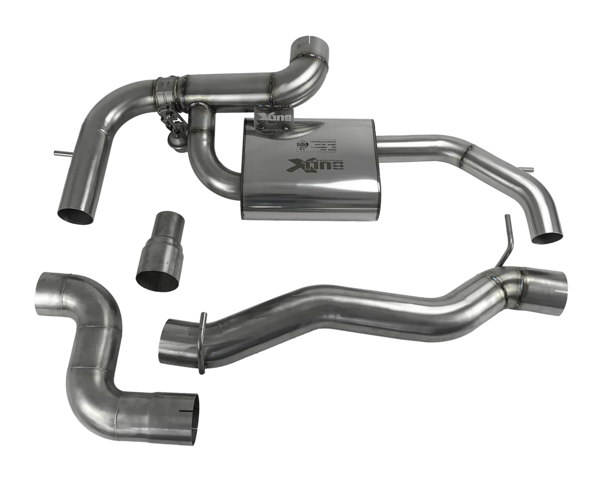 EGO-X Abgasanlage 3,5" VW T-Roc R 300PS (mit ECE)