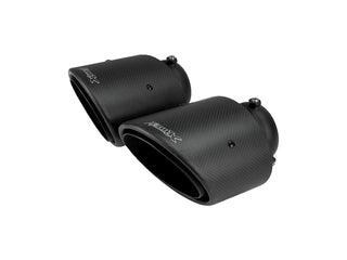Bull-X Endrohrset: Typ 3 Carbon Oval 126x94