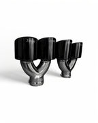Bull-X Endrohrset Y-Style: Typ 5 CK-Style versetzt (A:1x64mm + 1x76mm)