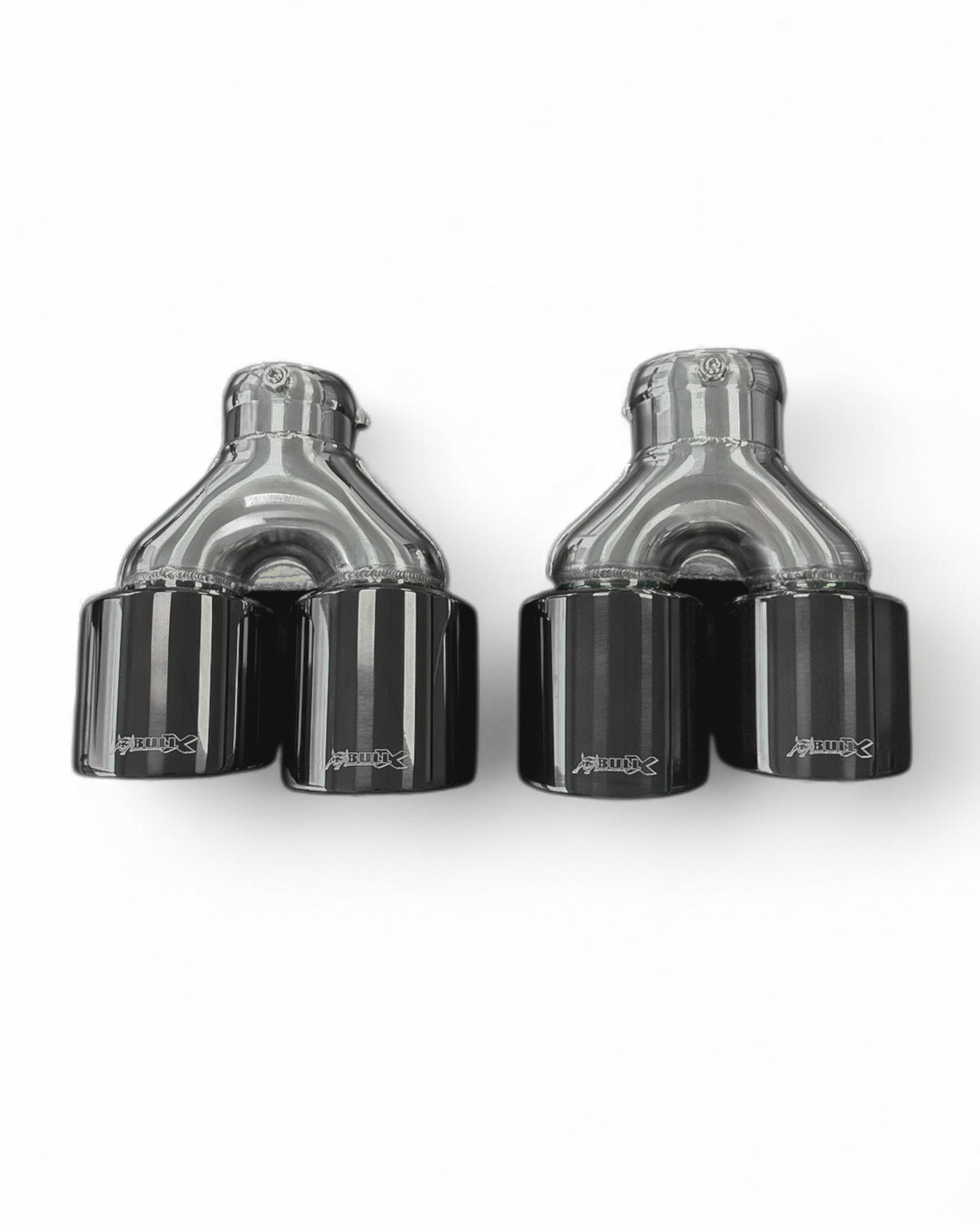 Bull-X Endrohrset Y-Style: Typ 5 CK-Style versetzt (A:1x64mm + 1x76mm)