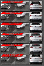 Endrohrbogenset Golf 8 GTI/ Clubsport 245/300PS