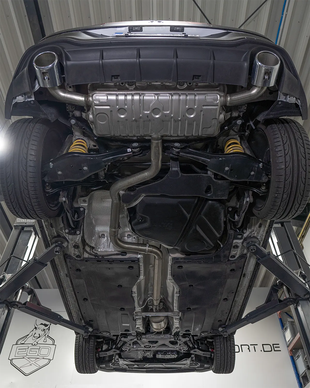 Endrohrbogenset Golf 8 GTI/ Clubsport 245/300PS