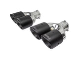Bull-X Endrohrset Y-Style: Typ 19 Carbon versetzt 4x101mm (A:1x64mm + 1x76mm)