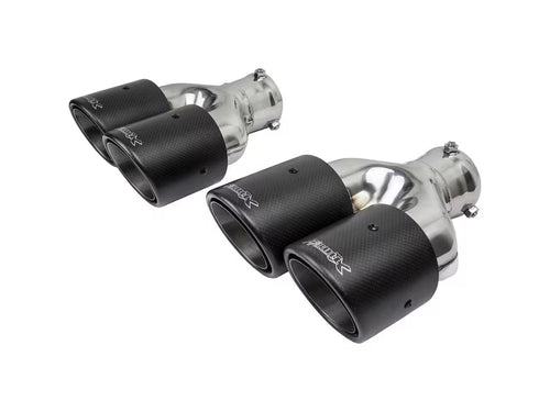 Bull-X Endrohrset Y-Style: Typ 19 Carbon versetzt 4x89mm (A:1x64mm + 1x76mm)