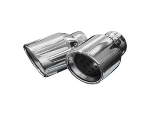 Bull-X Endrohrset: Typ 2 gebördelt 2x100mm (A:1x64mm + 1x76mm)