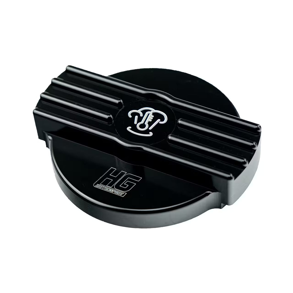 Kühlwasserdeckel Cover schwarz Tuned-up Logo PQ35/ MQB (z.B. Golf 5/6/7)