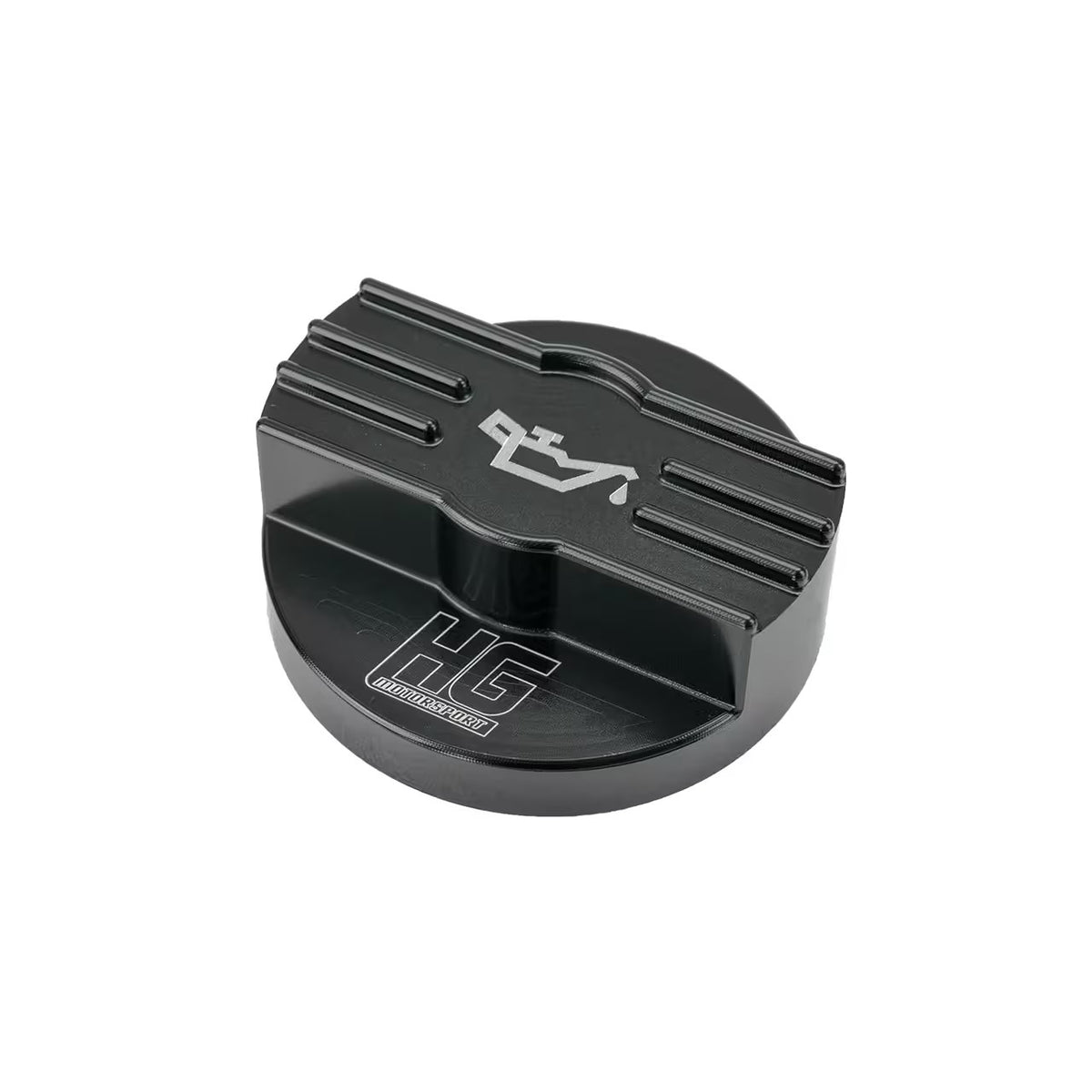 Öldeckel Cover schwarz Tuned-up Logo MQB Plattform (z.B. Golf 7)