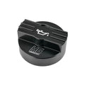 Öldeckel Cover schwarz Tuned-up Logo MQBevo Plattform (z.B. Golf 8)