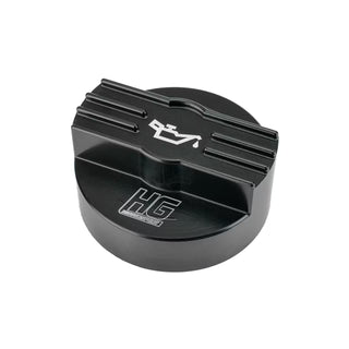 Öldeckel Cover schwarz Logo MQBevo Plattform (z.B. Golf 8)