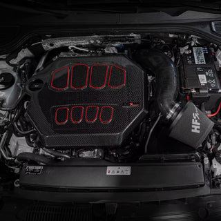 Designkit Aufkleber Carbon Motorabdeckung EA888 Gen.4 (z.B. Golf 8 GTI/CS/R, S3 8Y, Formentor)